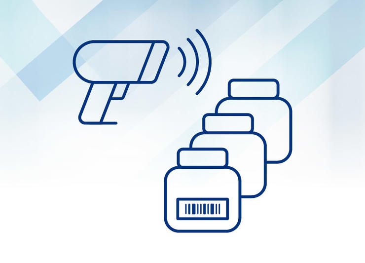 A scanner and three products 