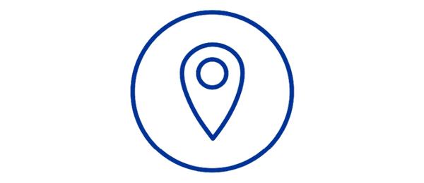 Illustration of a map pin